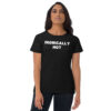 IRONICALLY HOT Women's t-shirt (Black)