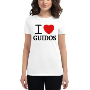 Snooki I Love Guidos women's t-shirt