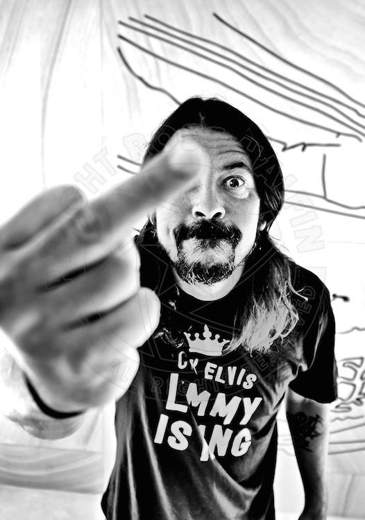Fuck Elvis Lemmy is King Dave Grohl shirt