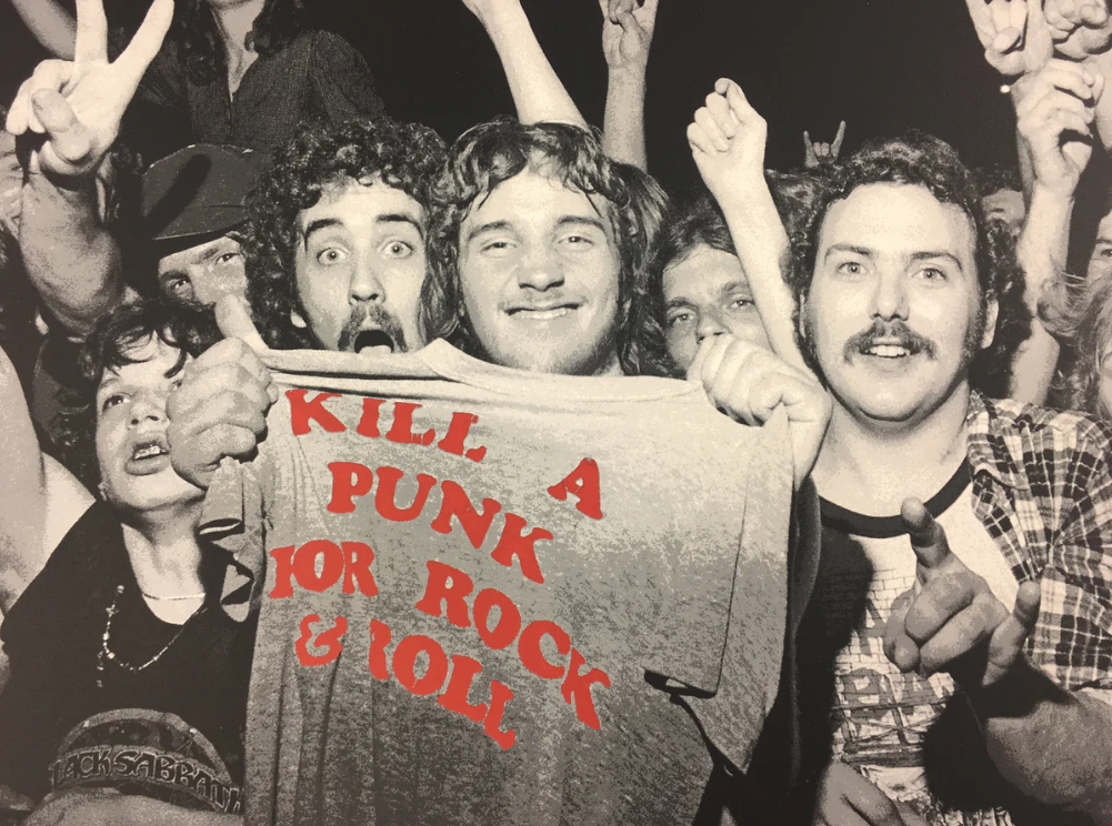 Kill A Punk For Rock Roll t-shirt vintage photography.jpg