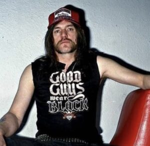 Lemmy Motorhead Good Guys Wear Black shirt