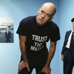 Trust The Media as worn by Michael Stipe R.E.M. T-Shirt