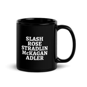 Slash Rose Stradlin McKagan Adler Guns N' Roses Coffee Mug