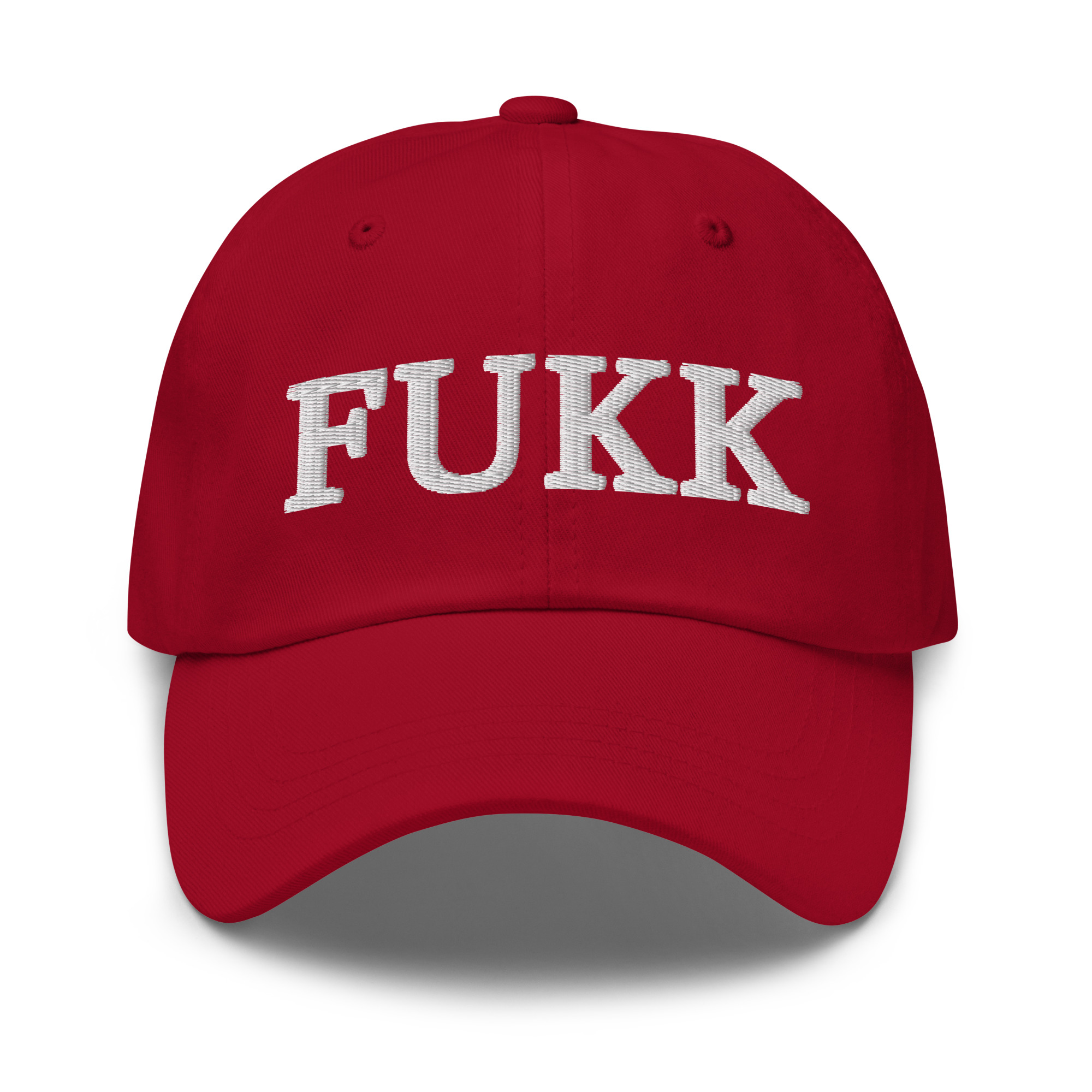 ‘FUKK’ embroidered dad hat - Image 6