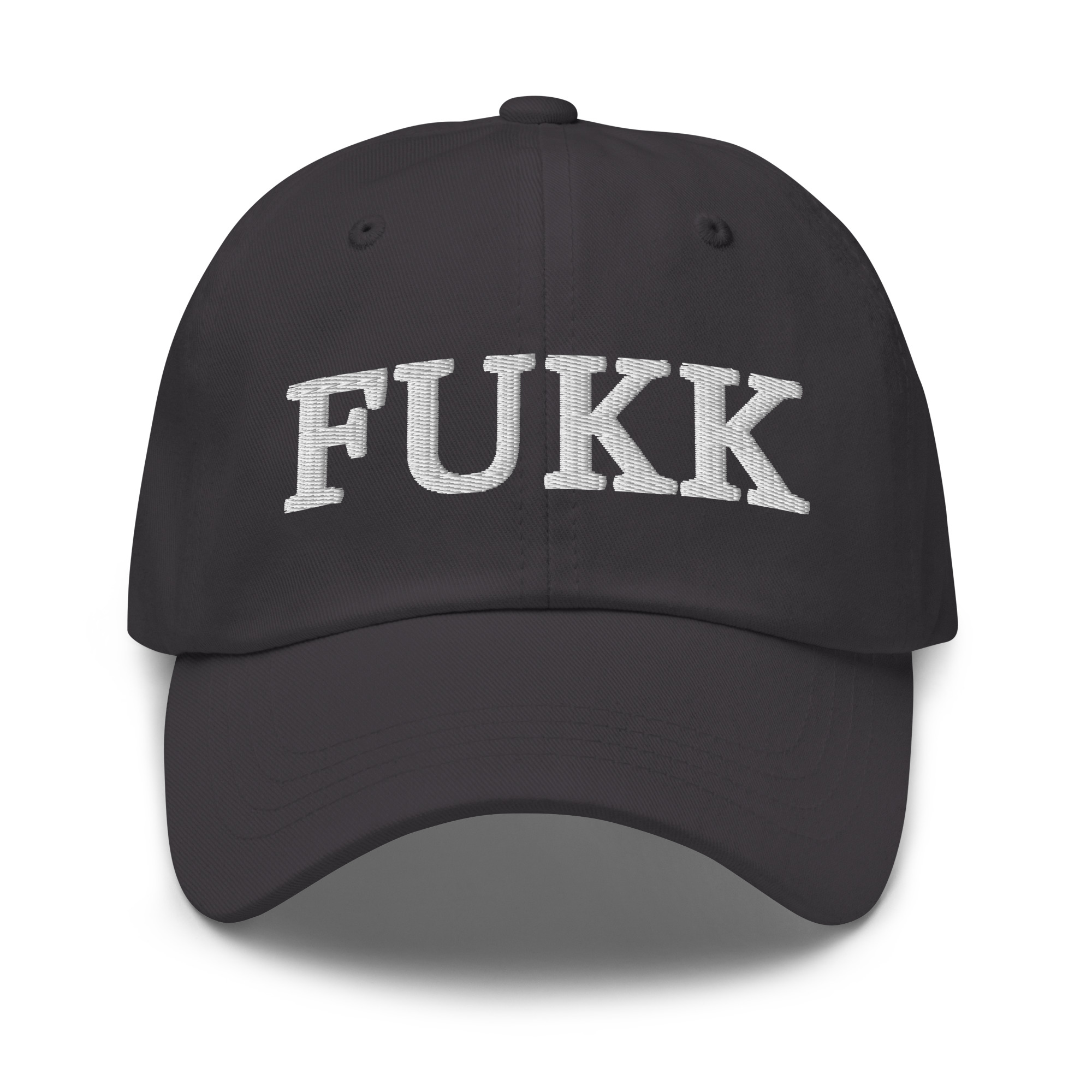 ‘FUKK’ embroidered dad hat - Image 8