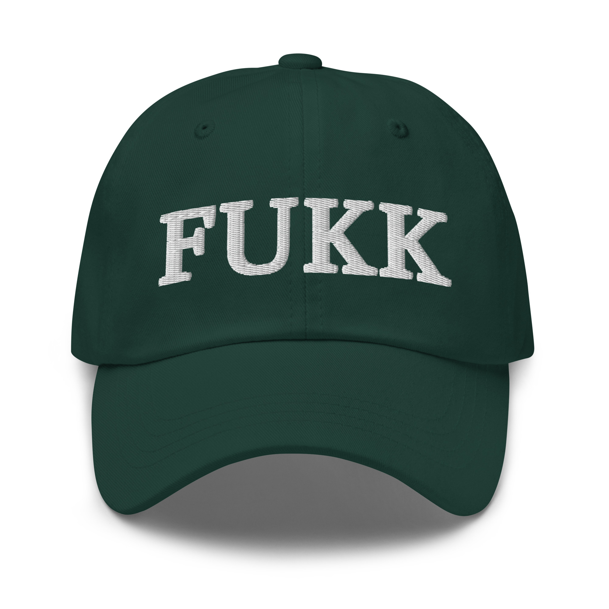‘FUKK’ embroidered dad hat - Image 7