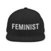 FEMINIST Flat Brim Hat (Embroidered)