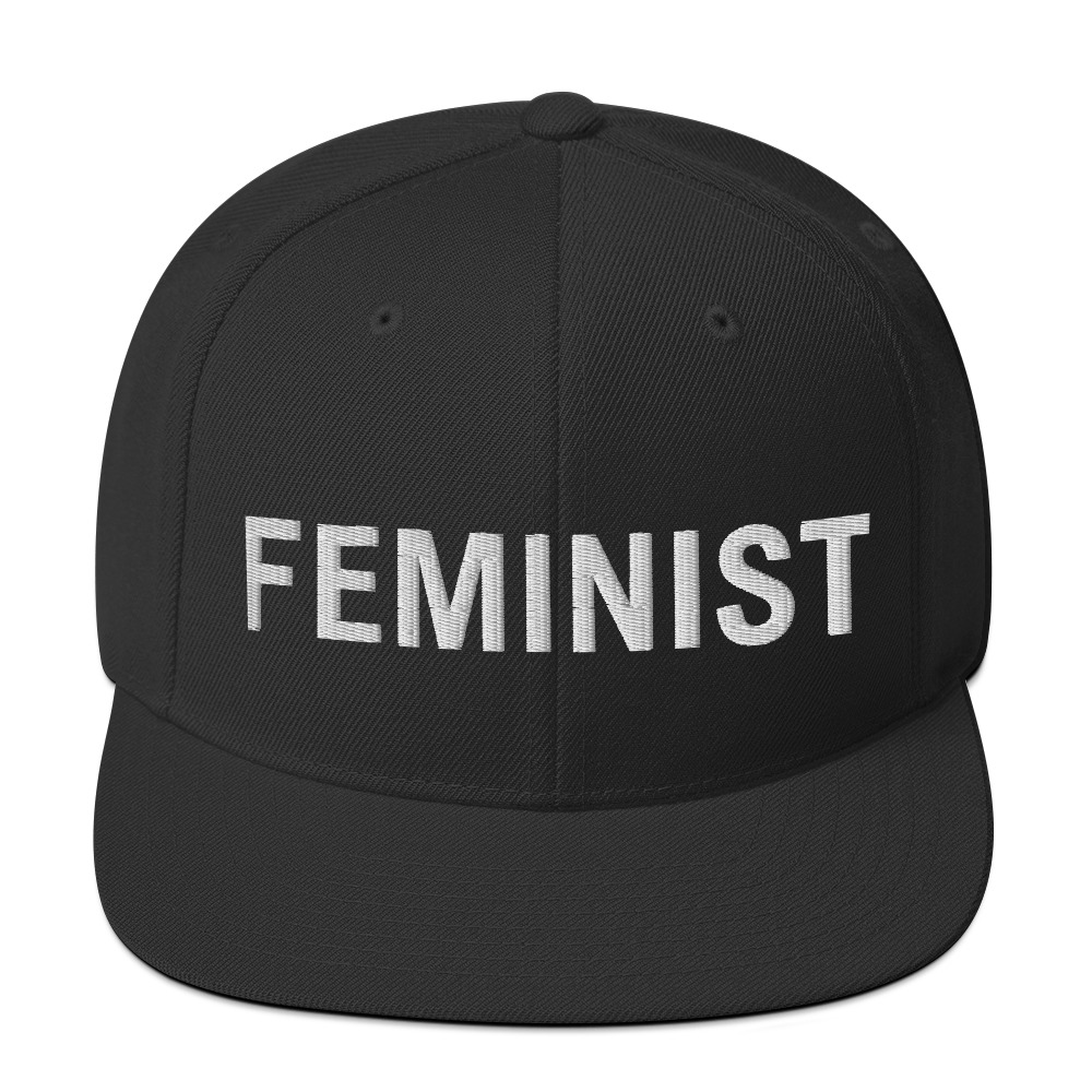 FEMINIST Flat Brim Hat (Embroidered) - Image 2