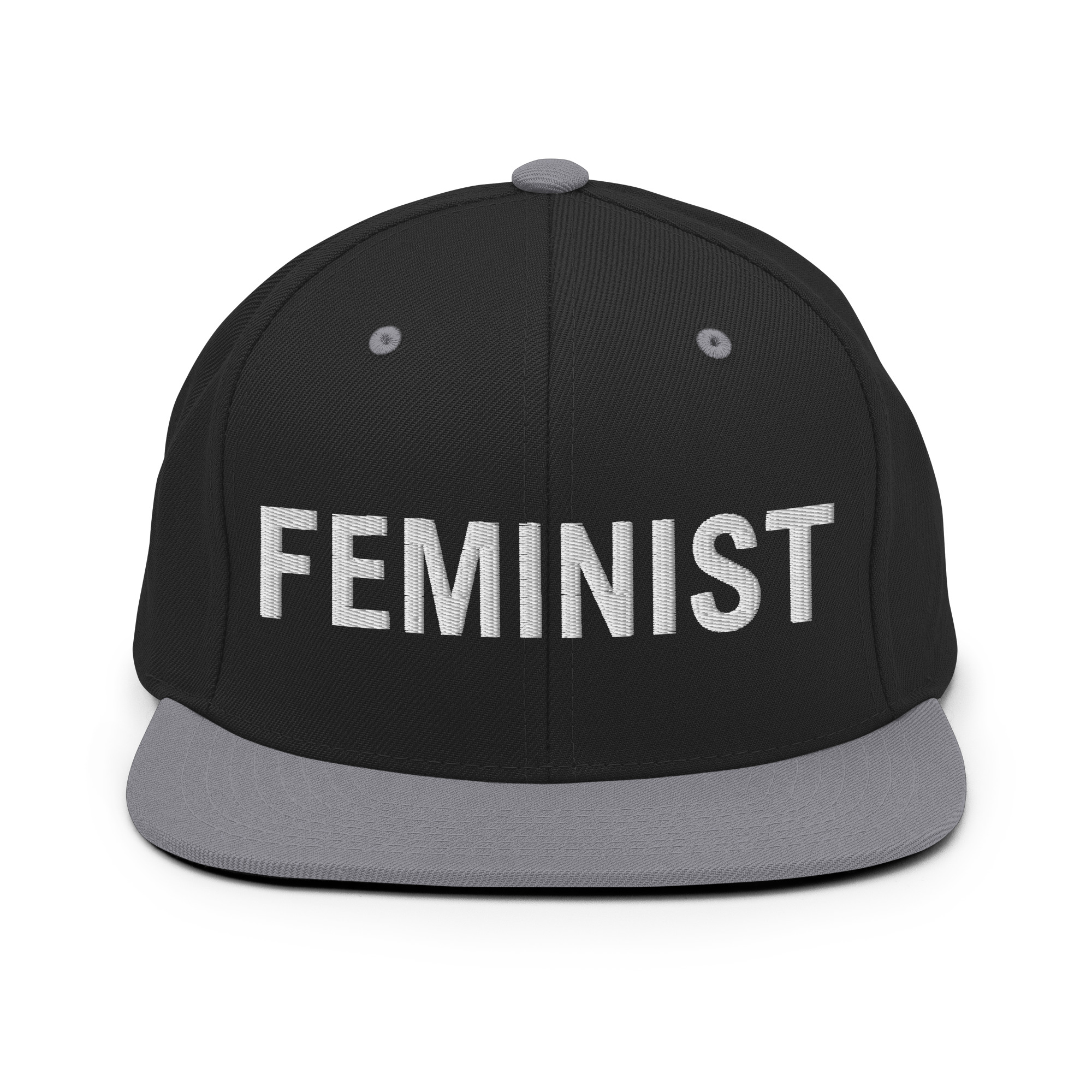 FEMINIST Flat Brim Hat (Embroidered) - Image 9