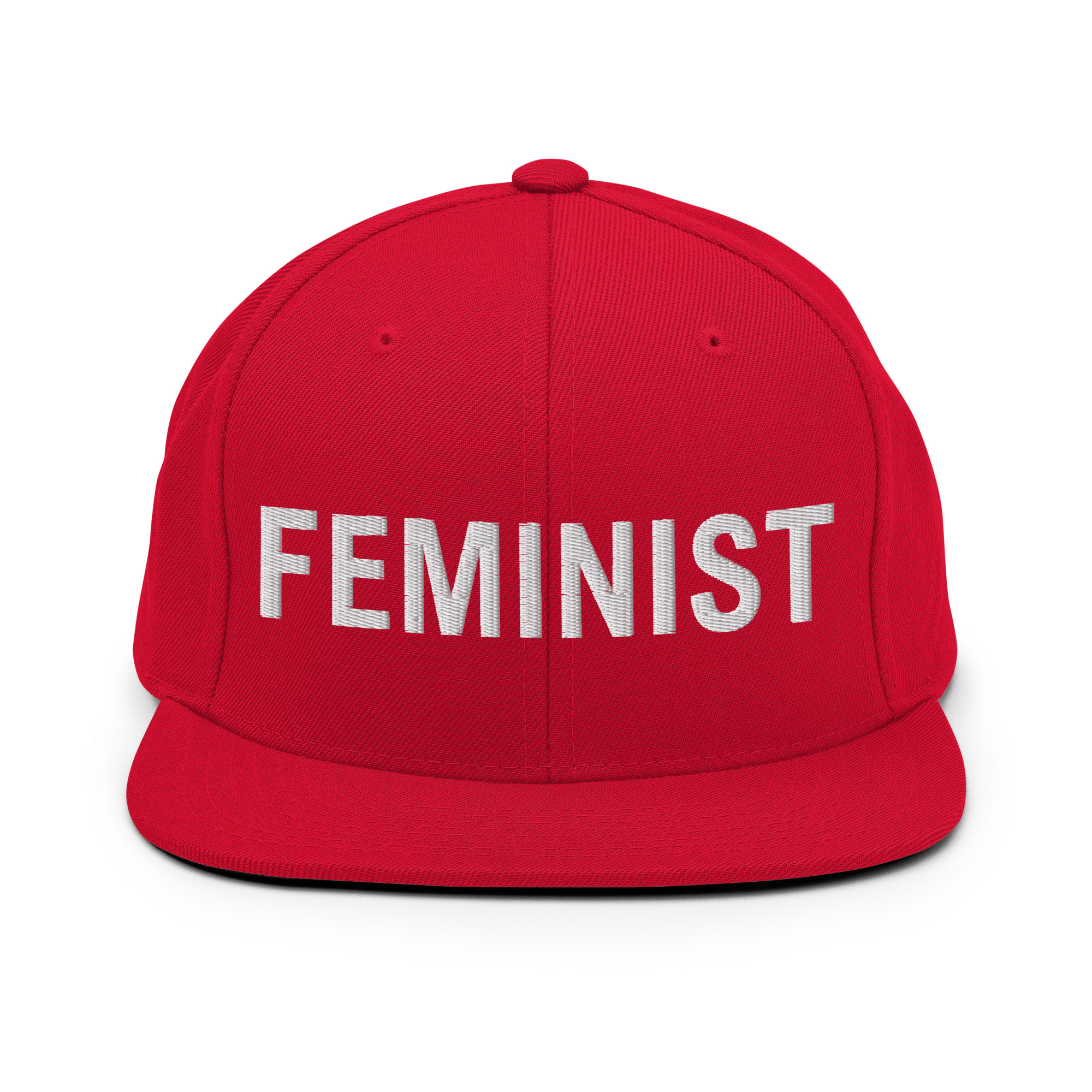 FEMINIST Flat Brim Hat (Embroidered) - Image 12