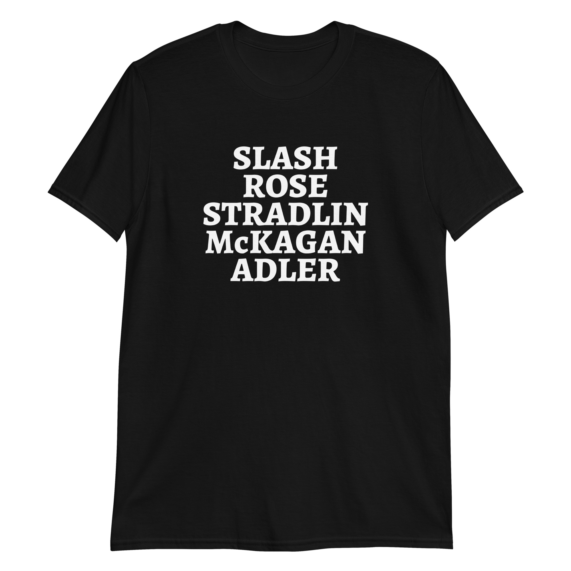Slash Rose Stradlin McKagan Adler Guns N' Roses T-Shirt