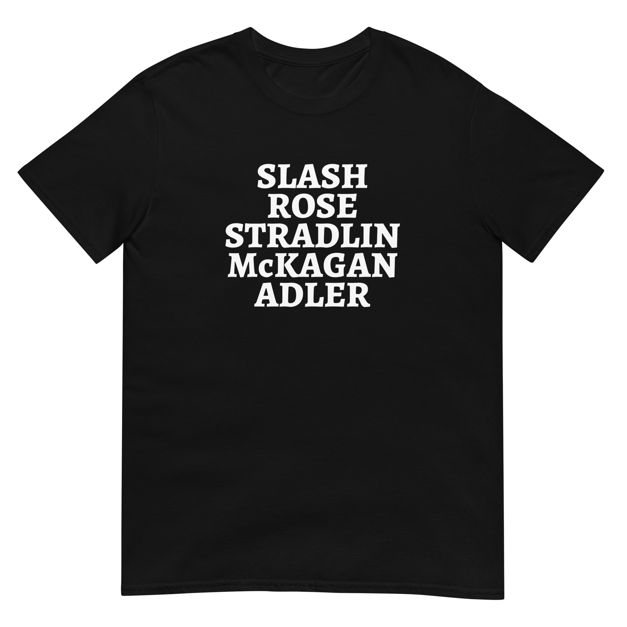 Slash Rose Stradlin McKagan Adler Guns N' Roses T-Shirt - Image 2