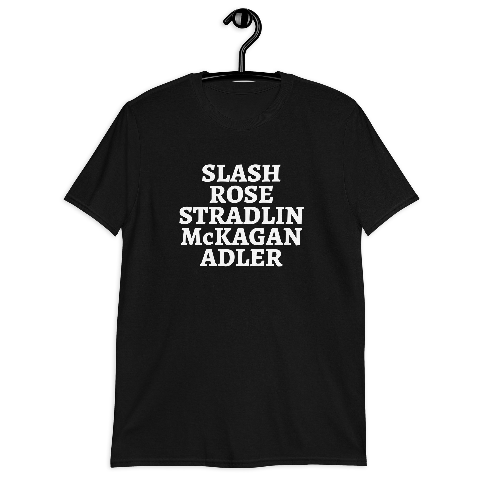 Slash Rose Stradlin McKagan Adler Guns N' Roses T-Shirt - Image 3