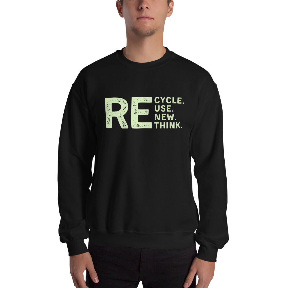 Offensive Walmart Shirt | Cunt Shirt | Recycle Reuse Renew Rethink Sweatshirt - Image 3