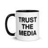 TRUST THE MEDIA Mug with Color Inside
