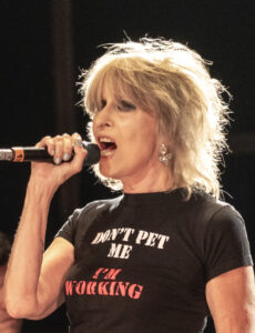 Chrissie Hynde Don't Pet Me I'm Working T-Shirt