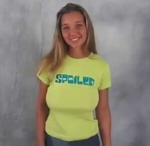 Christina Lucci t-shirts big tits SPOILED