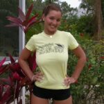 Christina Lucci Stop Staring at my Chest funny boobs T-shirt
