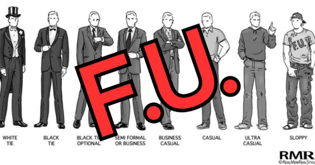 FU Mens Dress Code