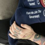 Fuck Me Like The Government socks as worn by Jenna Jameson