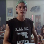 KILL ALL ARTISTS Gun shirt She's All That teen movie
