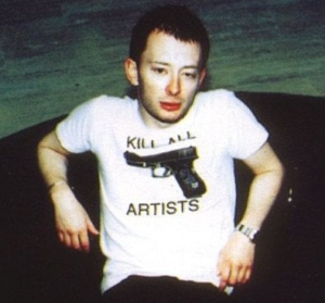Kill All Artists (As Worn By Thom Yorke, Radiohead) T-Shirt