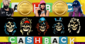 NEWSLETTER #25 Slash, Axl Rose, Izzy Stradlin, Duff McKagan, Steven Adler, ICON hat, 10% cashback. PYGear.com