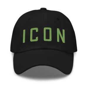 ICON Cap (in green letters)