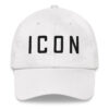 ICON Cap (in black embroidered letters)