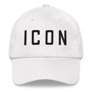 ICON Cap (in black embroidered letters)