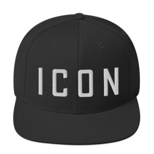 ICON Flat Brim Hat (Embroidered)