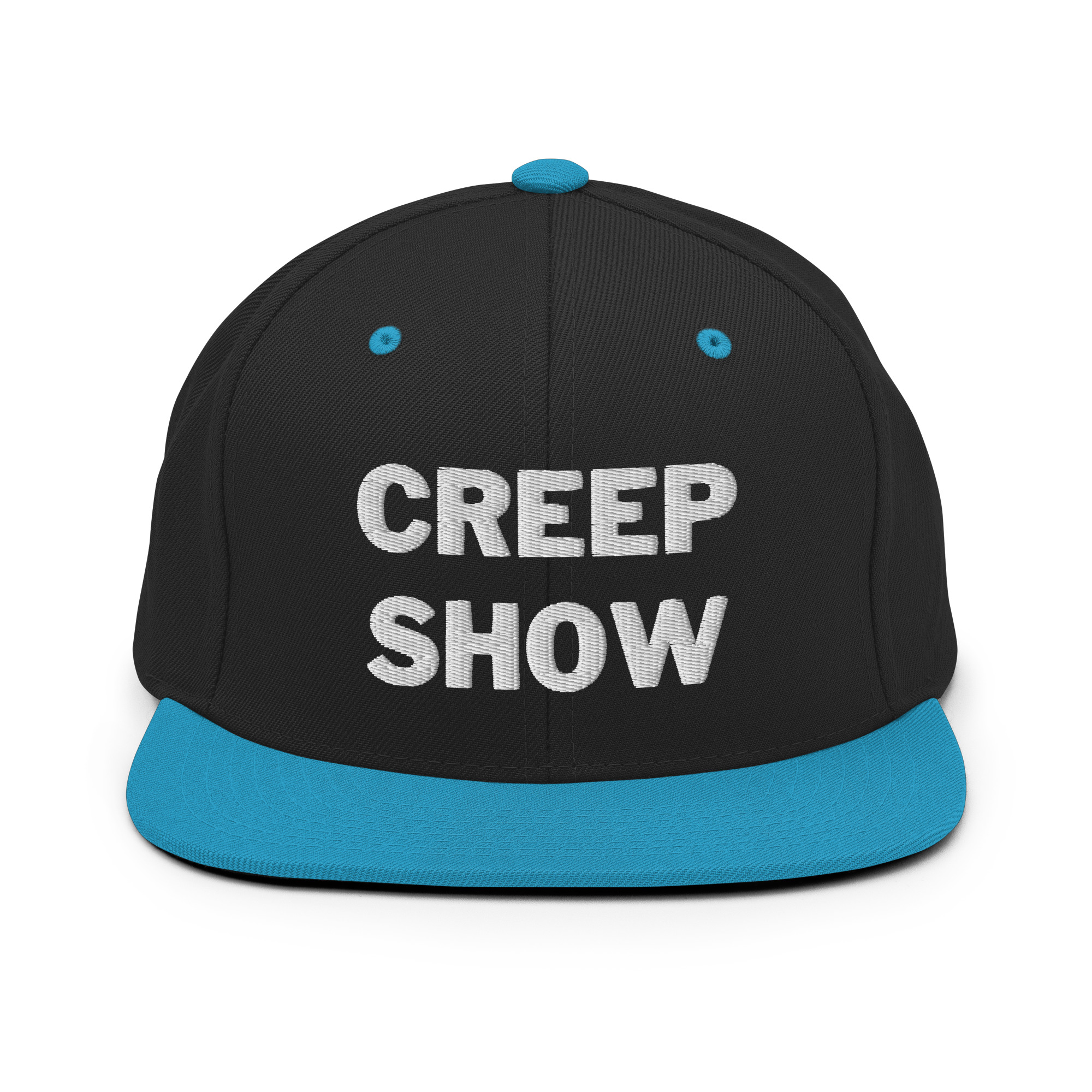 CREEP SHOW Flat Brim Hat (Embroidered) - Image 5