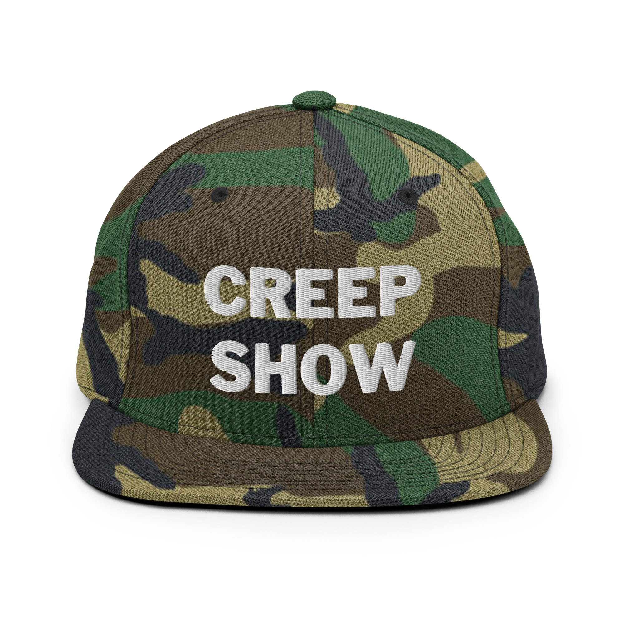 CREEP SHOW Flat Brim Hat (Embroidered) - Image 11