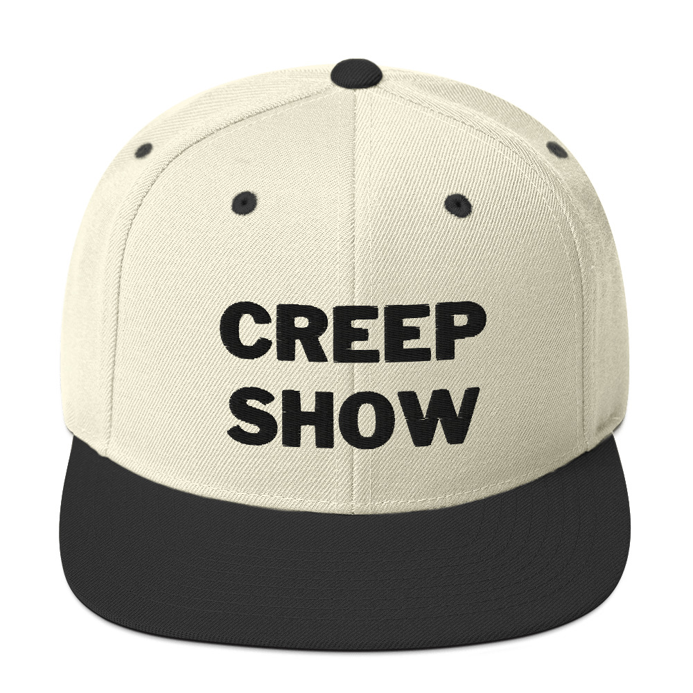 CREEP SHOW Flat Brim Hat (embroidered) - Image 3