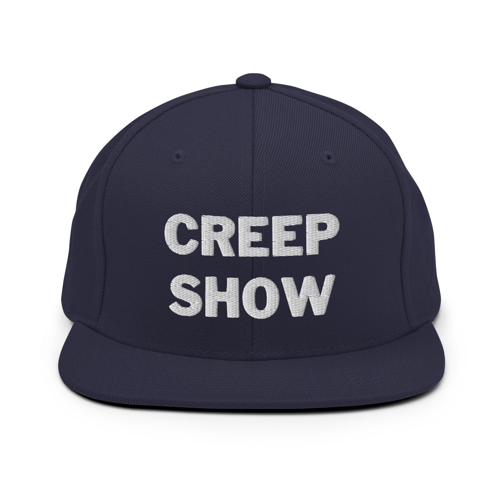 CREEP SHOW Flat Brim Hat (Embroidered) - Image 7