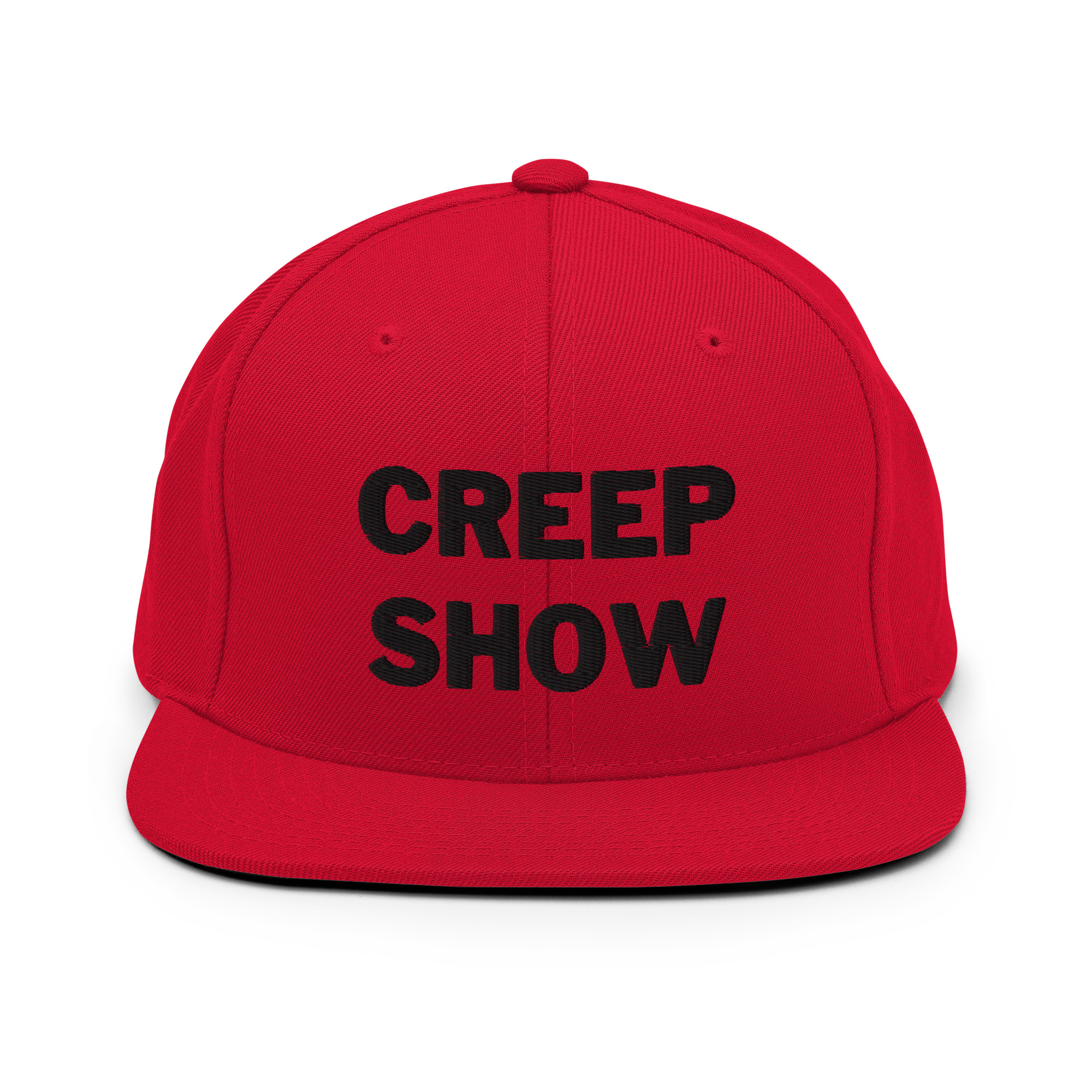 CREEP SHOW Flat Brim Hat (embroidered) - Image 5