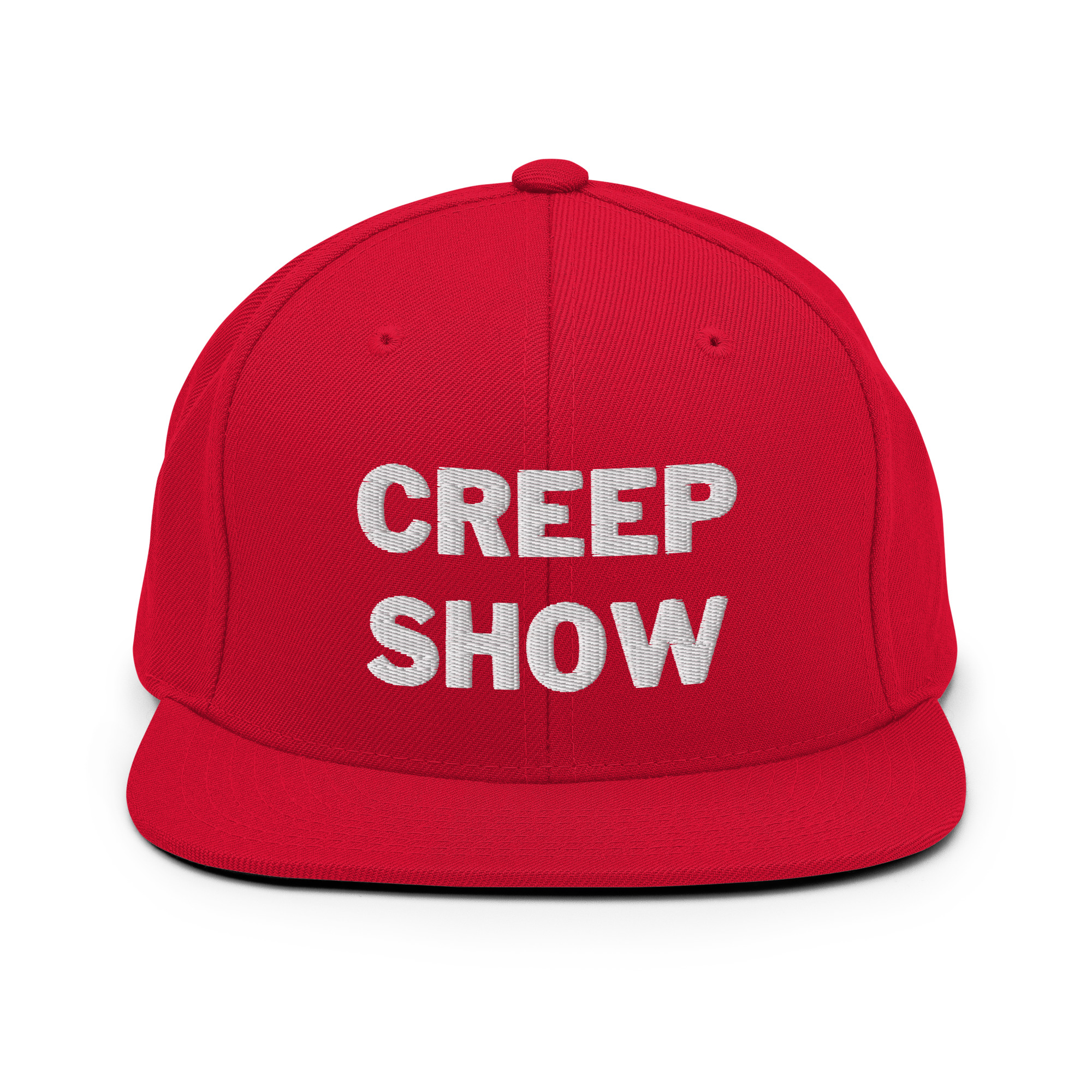 CREEP SHOW Flat Brim Hat (Embroidered) - Image 10