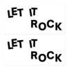 Let It Rock Sticker Pack