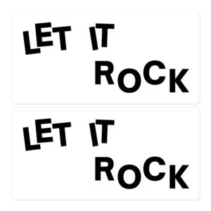 Let It Rock Sticker Pack