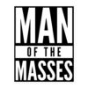 MAN Of The MASSES sticker