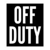 OFF DUTY Sticker
