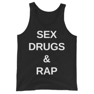SEX DRUGS RAP Tank Top