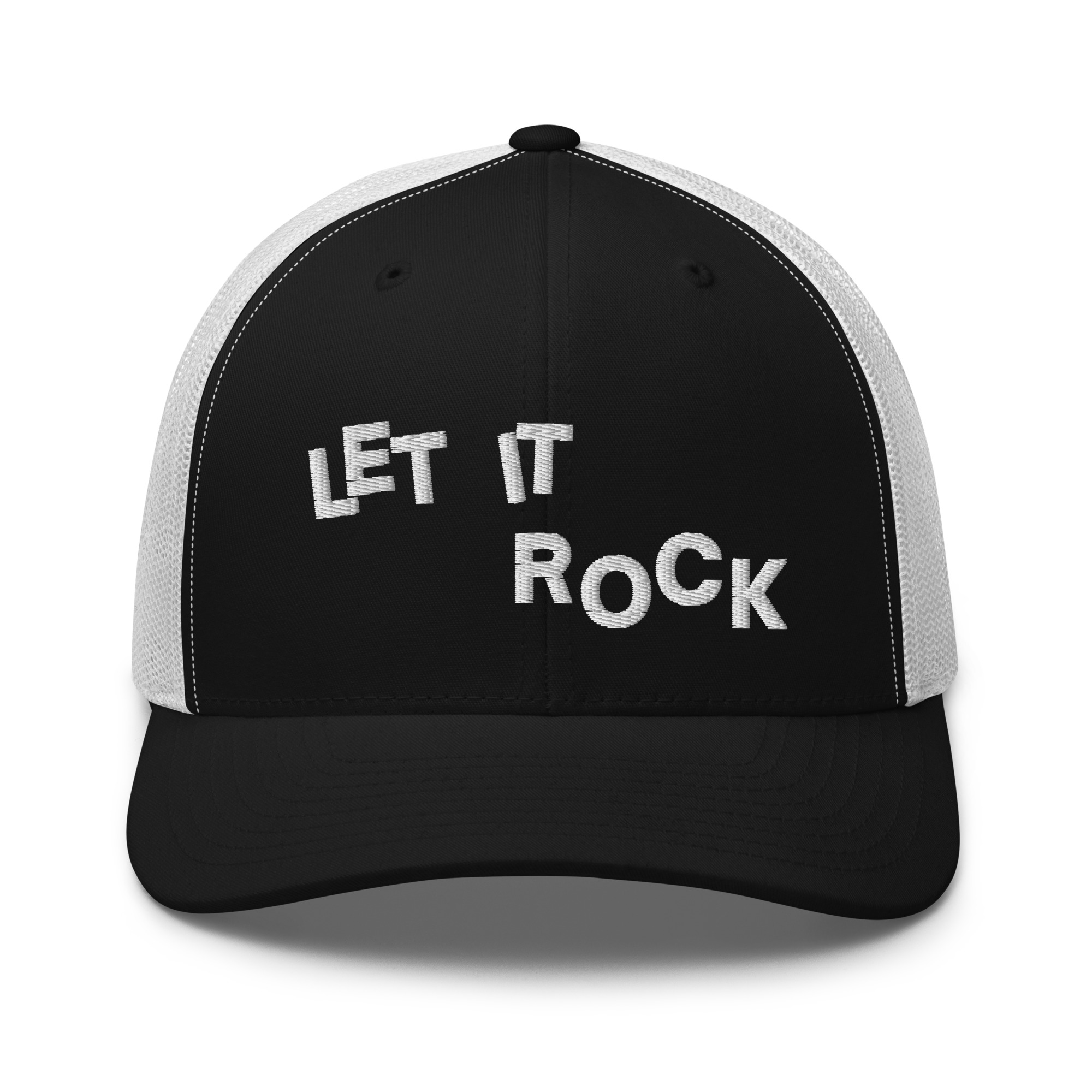 Let It Rock Trucker Cap (Embroidered) - Image 2
