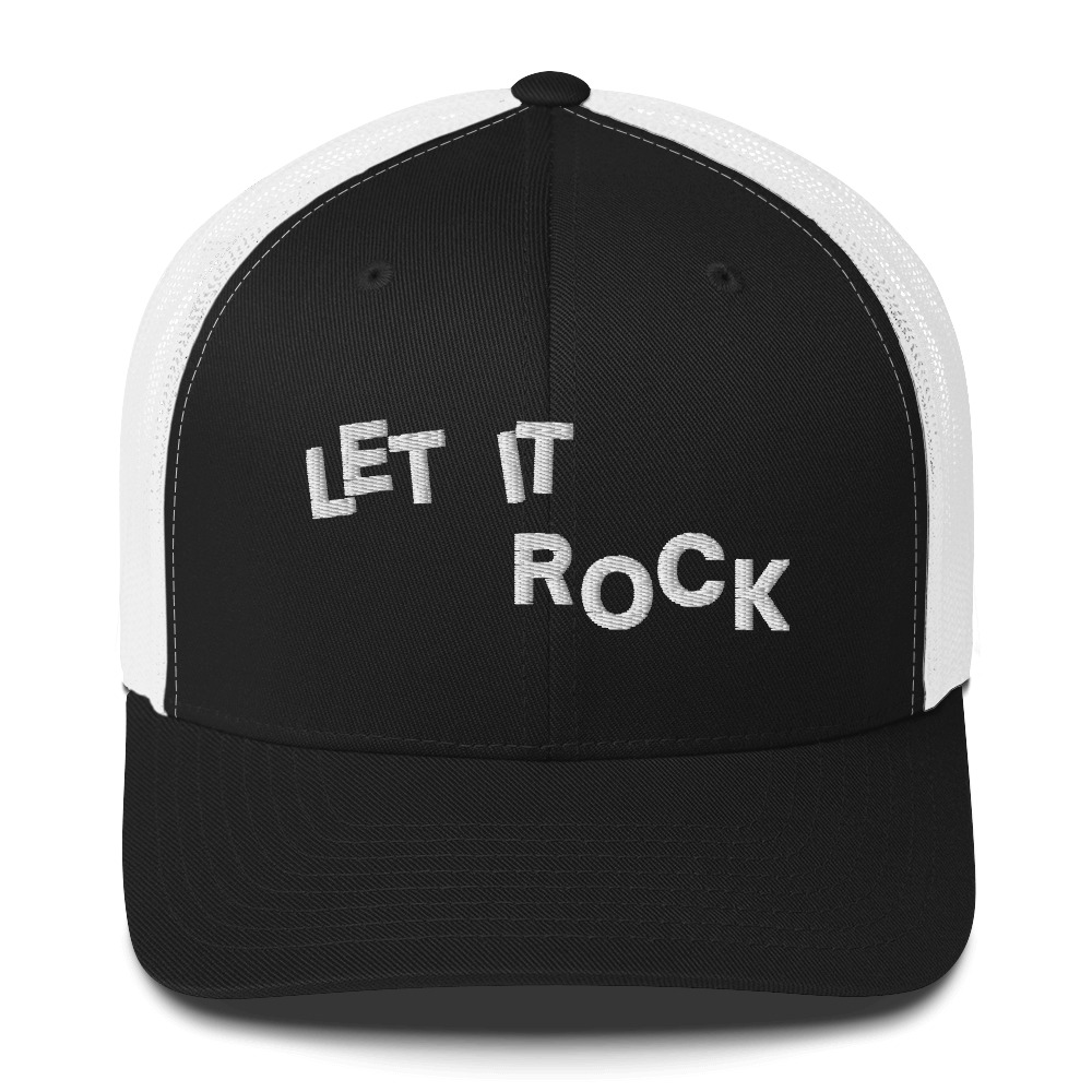 Let It Rock Trucker Cap (Embroidered) - Image 5