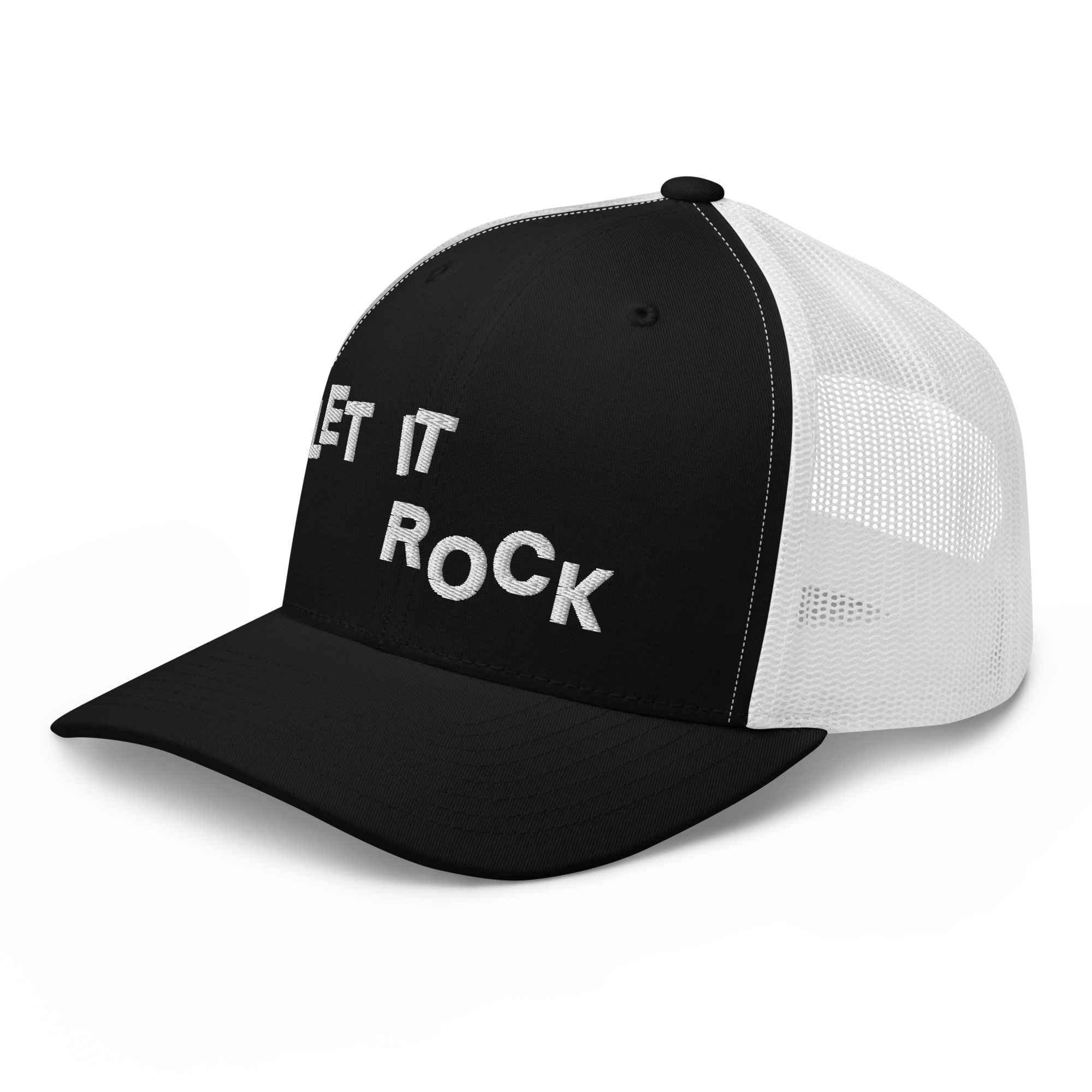 Let It Rock Trucker Cap (Embroidered) - Image 3