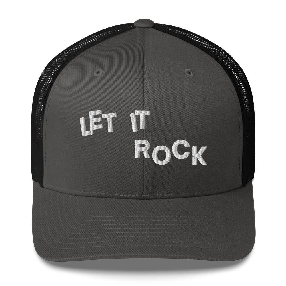 Let It Rock Trucker Cap (Embroidered) - Image 8