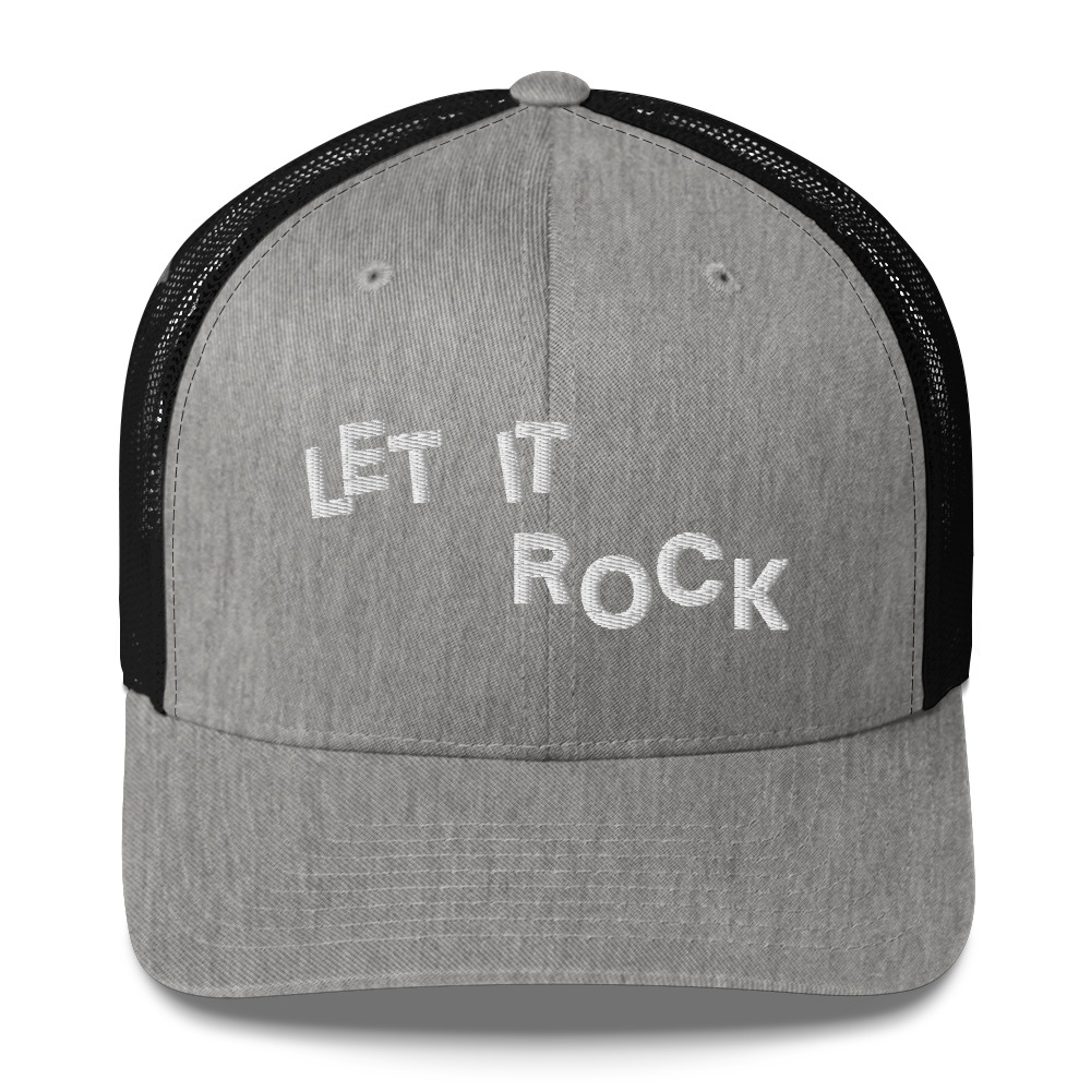 Let It Rock Trucker Cap (Embroidered) - Image 13