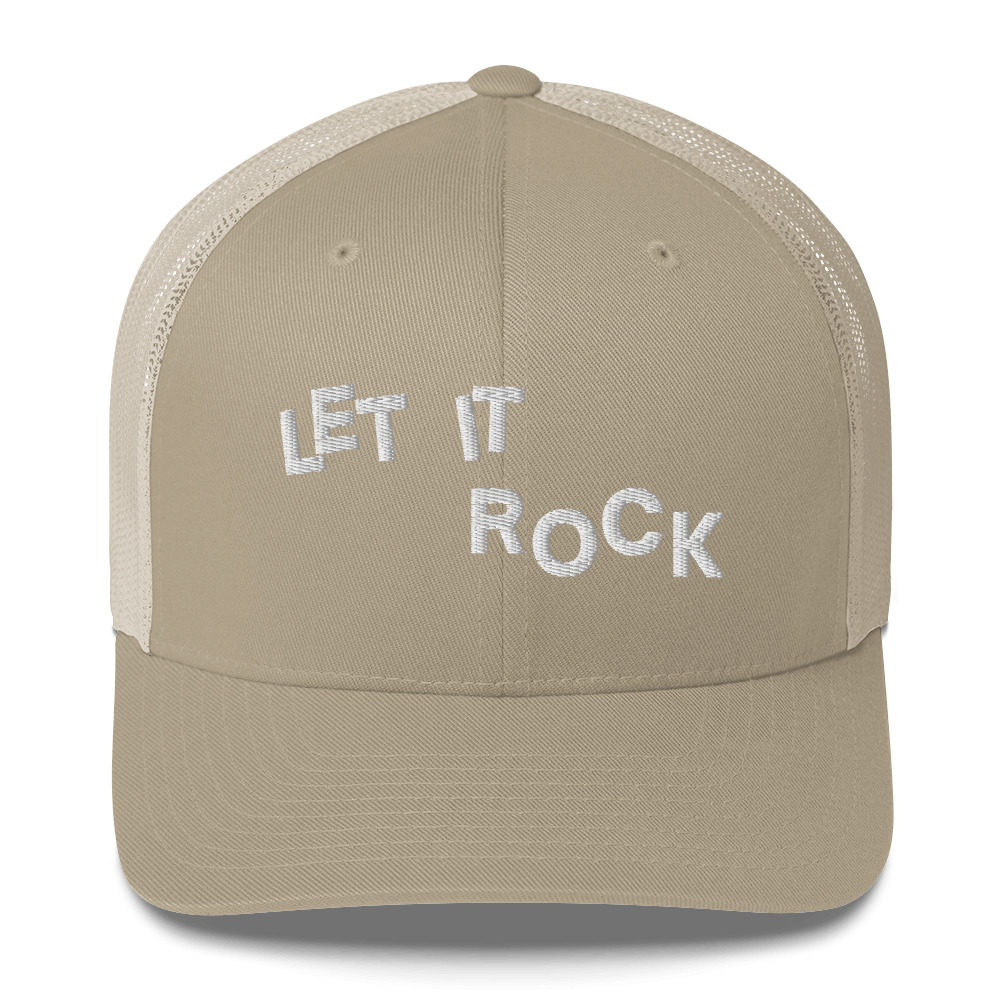 Let It Rock Trucker Cap (Embroidered) - Image 14