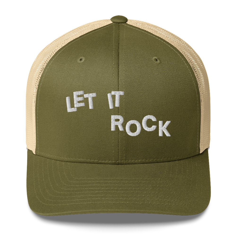 Let It Rock Trucker Cap (Embroidered) - Image 15
