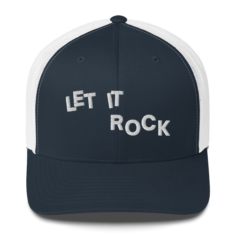 Let It Rock Trucker Cap (Embroidered) - Image 7